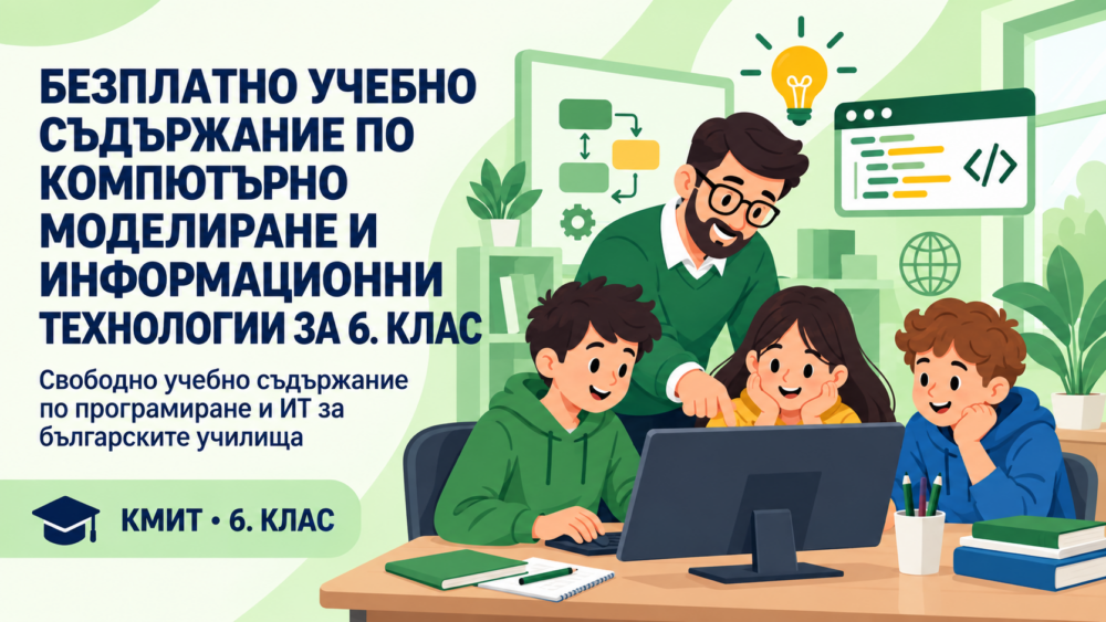 Учебни материали по Компютърно моделиране и информационни технологии за 6. клас